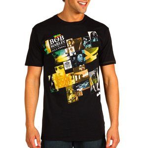 Bob Marley Stir It Up Billabong Rasta Reggae rock Official T-Shirt L NWT
